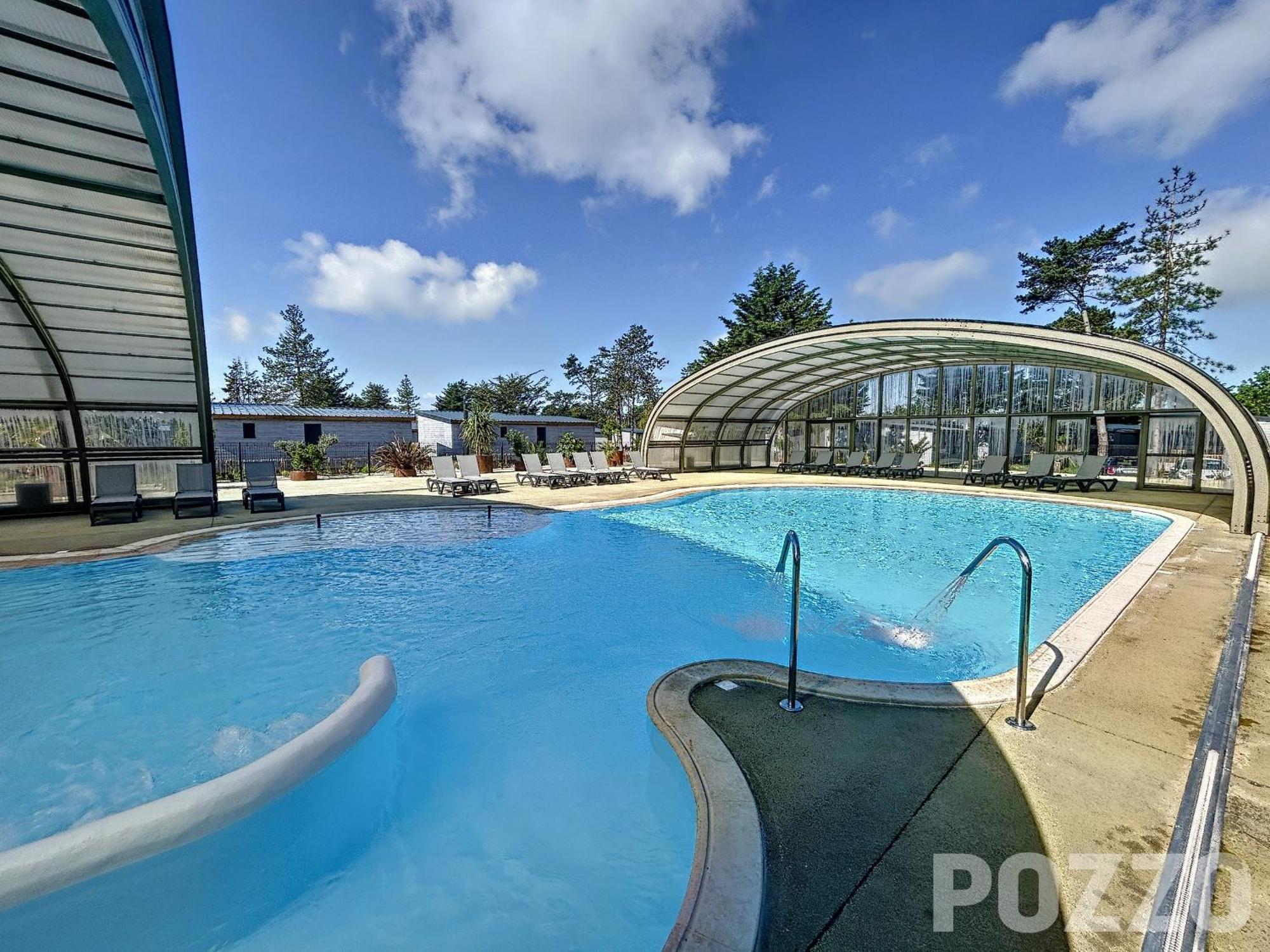 Villa Chalet 4 Pers Avec Piscine Chauffee, Terrasse Privative, A 2 Pas De La Plage Et Commerces - Fr-1-361-467 à Jullouville Extérieur photo