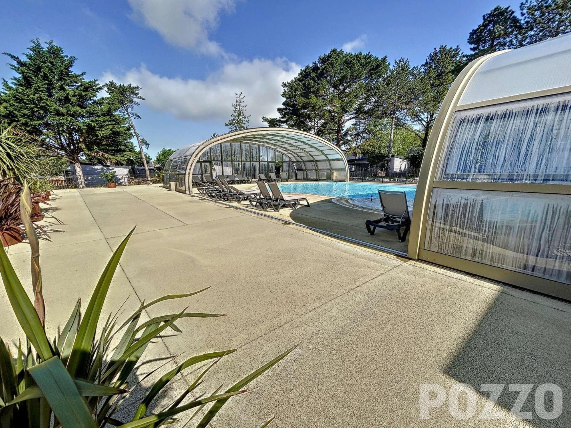 Villa Chalet 4 Pers Avec Piscine Chauffee, Terrasse Privative, A 2 Pas De La Plage Et Commerces - Fr-1-361-467 à Jullouville Extérieur photo